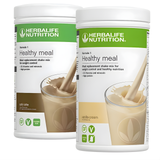 2X Herbalife® Formula 1 - Shake Mix (2X550g canister)