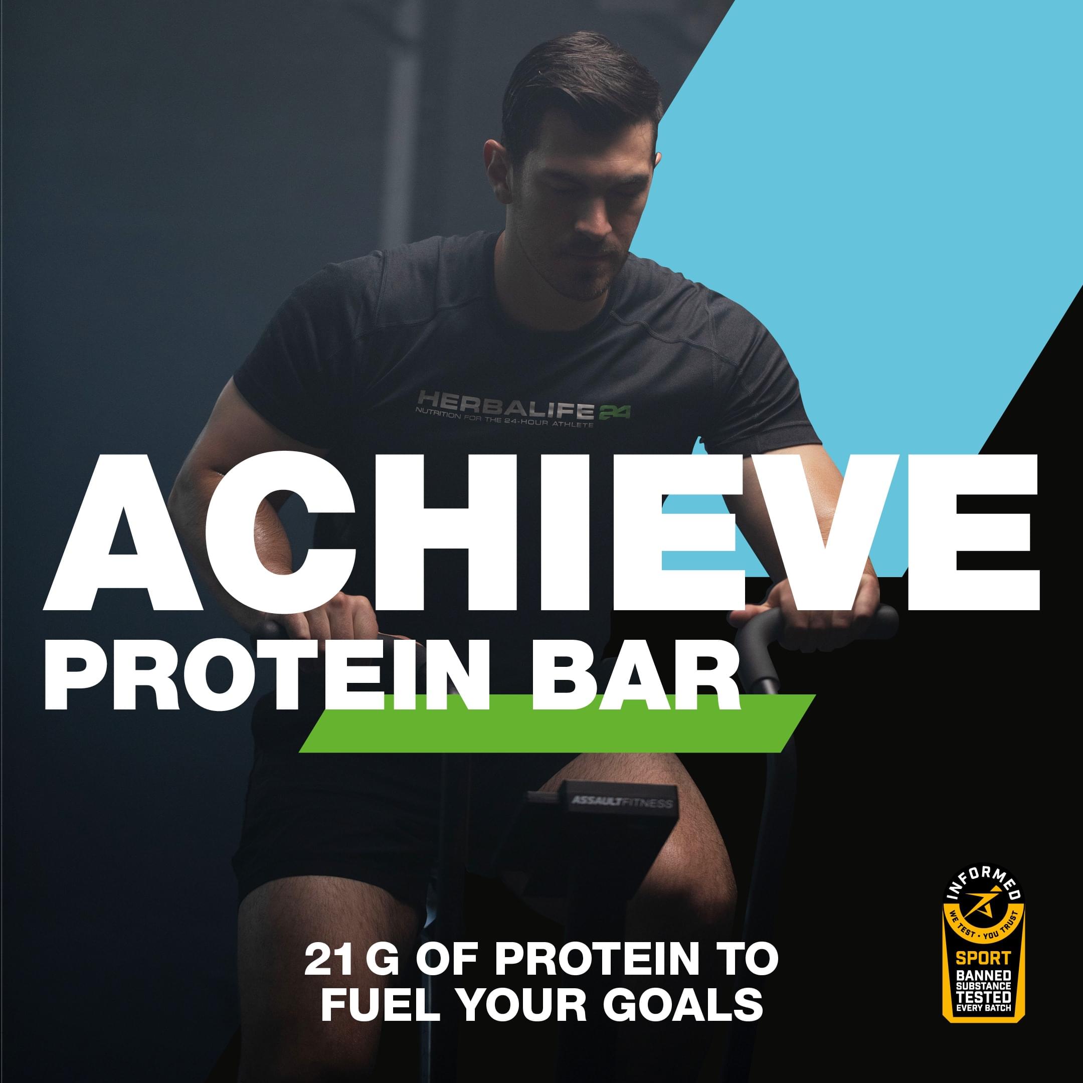 H24 Achieve Protein Bars Dark Chocolate 6 x 60 g